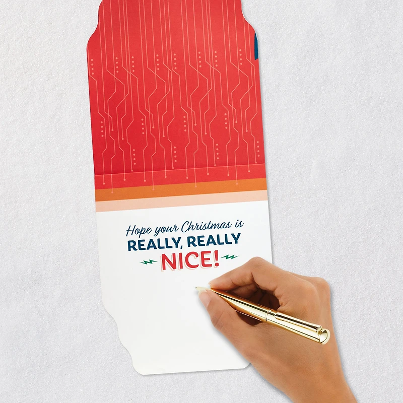 Naughty or Nice Detector Funny Christmas Card With Sound and Light for only USD 9.59 | Hallmark
