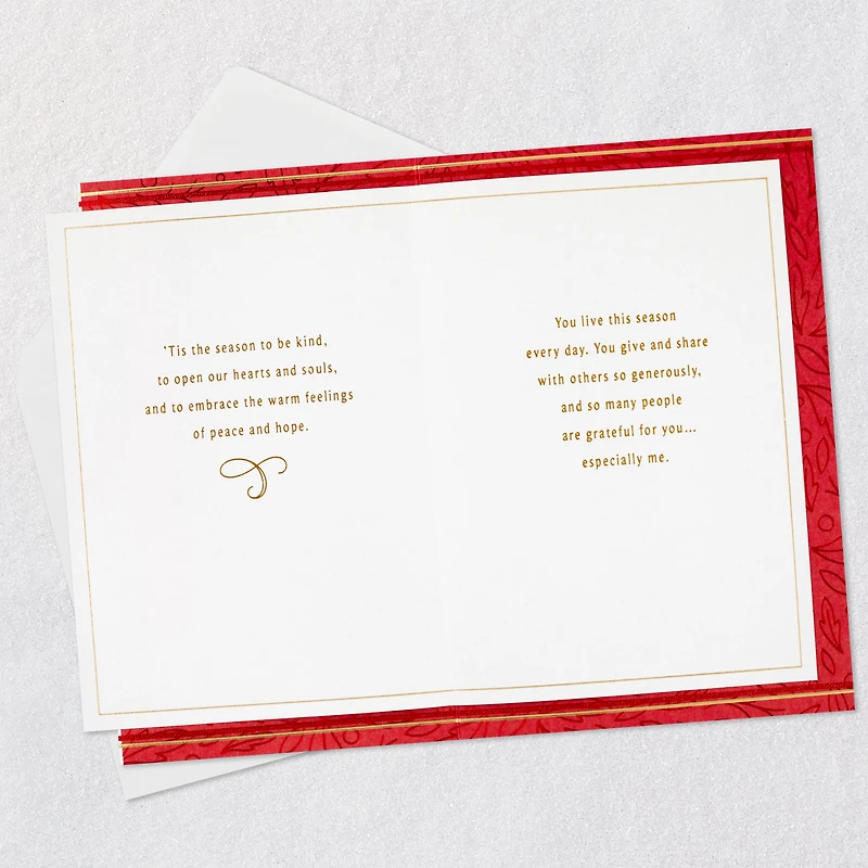Warm Feelings of Peace and Hope Holiday Card for only USD 7.59 | Hallmark