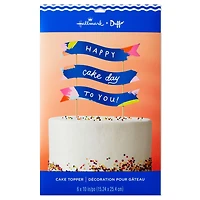 Cake Day Banner Birthday Cake Topper for only USD 6.99 | Hallmark