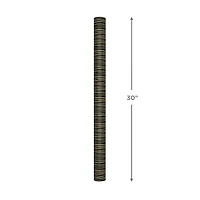 Gold Stripes on Black Wrapping Paper, 17.5 sq. ft. for only USD 4.99 | Hallmark