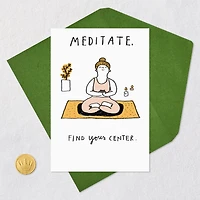 Meditation and Wine Card for only USD 3.99 | Hallmark