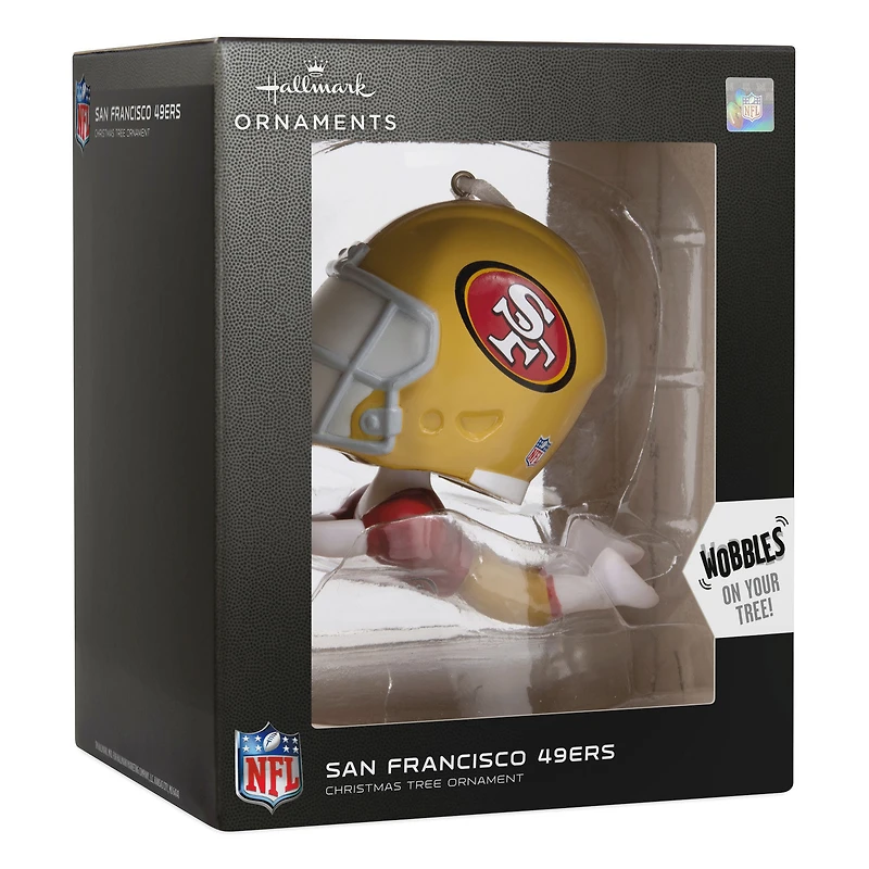 NFL San Francisco 49ers Bouncing Buddy Hallmark Ornament for only USD 17.49 | Hallmark