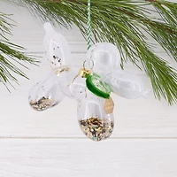 Signature Green and Gold Balloon Dog Glass Hallmark Ornament for only USD 22.99 | Hallmark