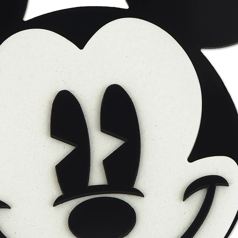 Disney Mickey Mouse Die-Cut Smiling Face Blank Card for only USD 9.59 | Hallmark