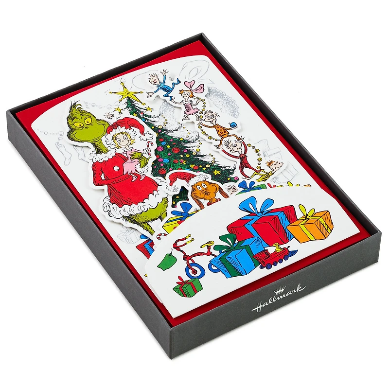 Dr. Seuss™ How the Grinch Stole Christmas! 3D Pop-Up Boxed Christmas Cards, Pack of 8 for only USD 17.49 | Hallmark