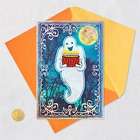Happy Boo-thday Ghost With Cake Halloween Birthday Card for only USD 2.99 | Hallmark