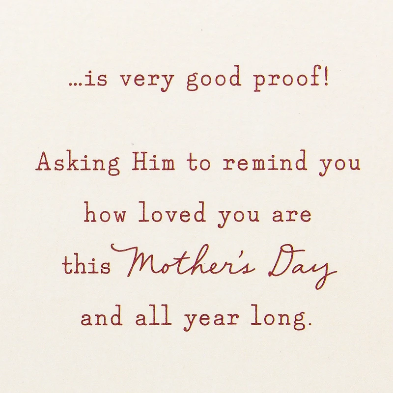 You're Proof of God's Good Gifts Religious Mother's Day Card for Aunt for only USD 6.59 | Hallmark