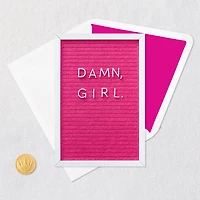Damn, Girl Birthday Card for Her for only USD 9.59 | Hallmark