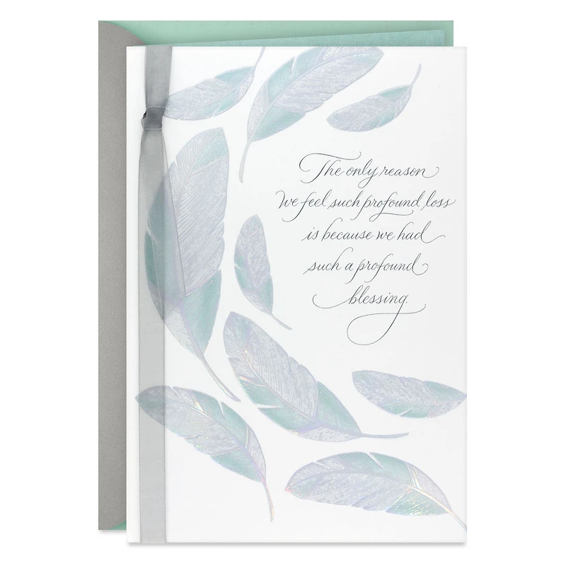 Profound Blessing Sympathy Card for only USD 8.99 | Hallmark