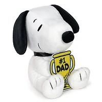 Peanuts® Snoopy Father's Day Plush With Felt #1 Dad Trophy, 6.5" for only USD 12.99 | Hallmark