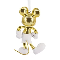 Disney Mickey Mouse White and Gold Ceramic Hallmark Ornament for only USD 28.99 | Hallmark