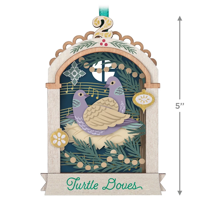 Twelve Days of Christmas Papercraft Ornament for only USD 27.99 | Hallmark