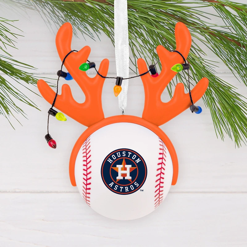 MLB Houston Astros™ Reindeer Baseball Hallmark Ornament for only USD 12.99 | Hallmark