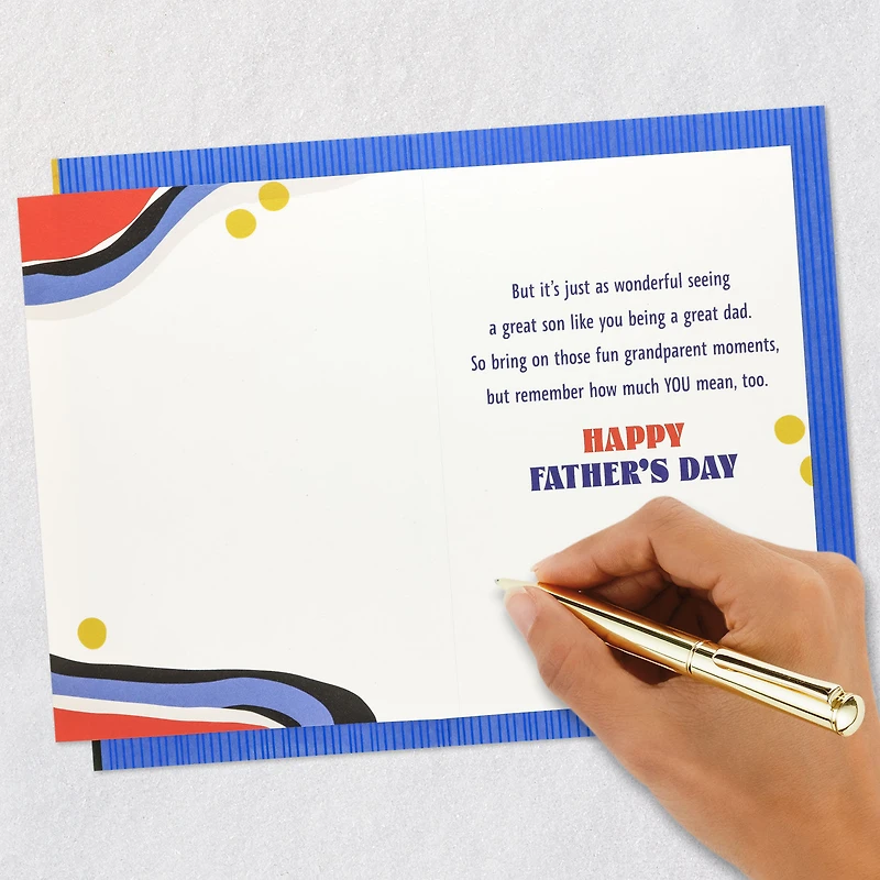 You're a Great Son Being a Great Dad Father's Day Card for only USD 5.59 | Hallmark