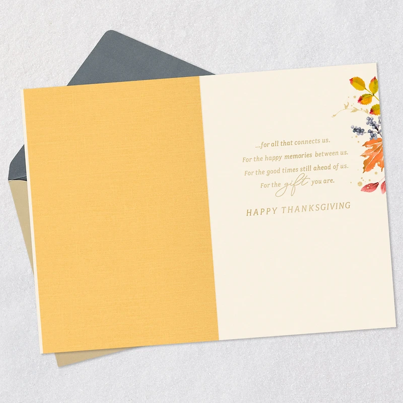 We're Giving Heartfelt Thanks for You Thanksgiving Card for only USD 3.99 | Hallmark