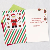 LEGO® Santa Claus Christmas Card for Grandson With Stickers for only USD 5.99 | Hallmark