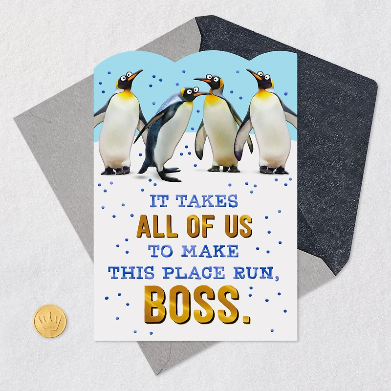 You Make This Place Cool Funny Boss's Day Card From All for only USD 4.59 | Hallmark
