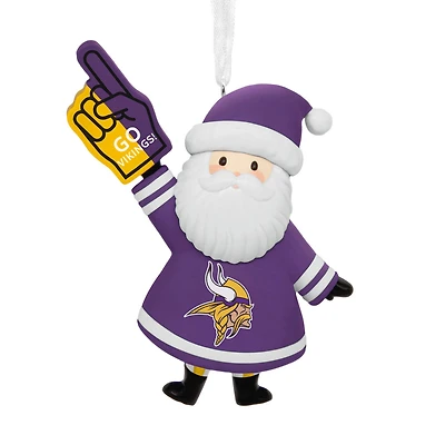 NFL Minnesota Vikings Santa Fan Hallmark Ornament for only USD 12.99 | Hallmark