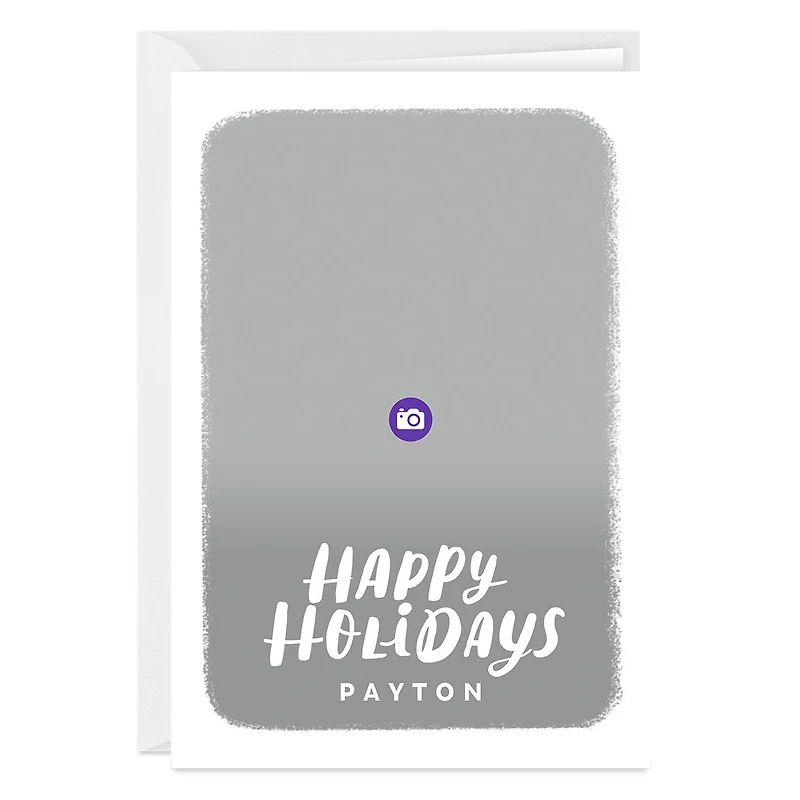 White Frame Custom Holiday Card for only USD 4.99 | Hallmark