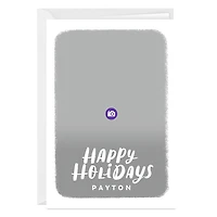 White Frame Custom Holiday Card for only USD 4.99 | Hallmark