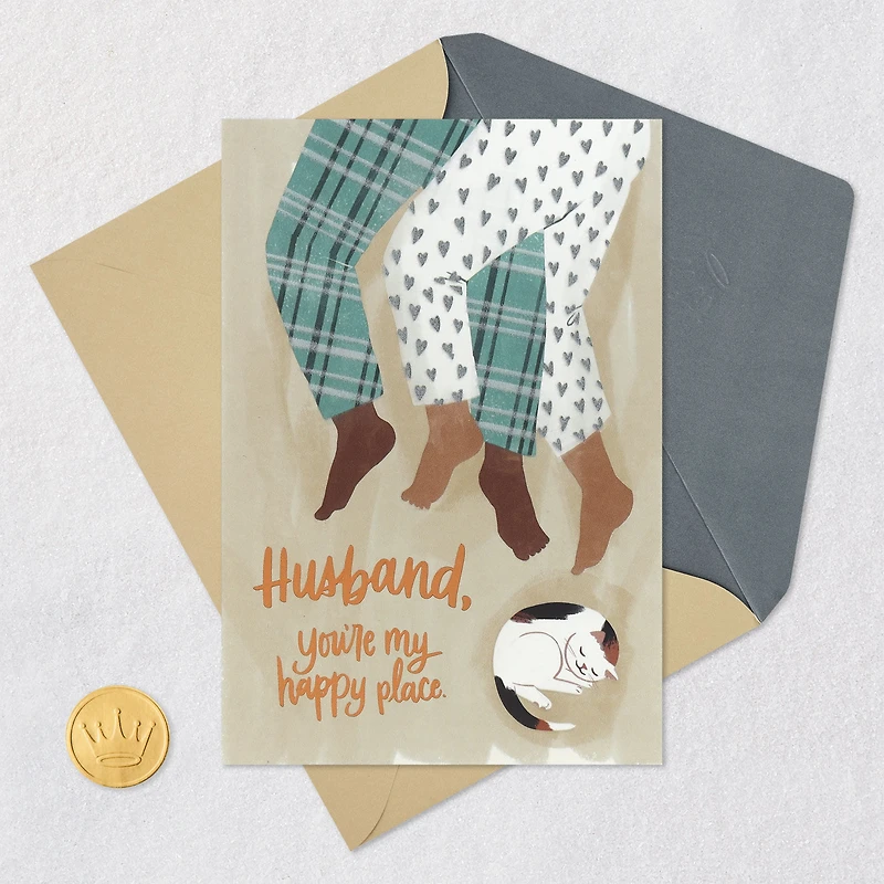 You're My Happy Place Anniversary Card for Husband for only USD 5.59 | Hallmark
