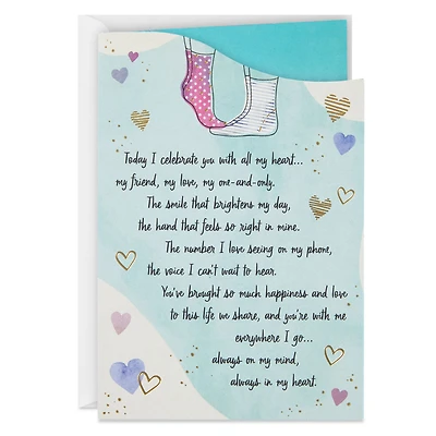 I Celebrate You With All My Heart Romantic Birthday Card for only USD 4.59 | Hallmark