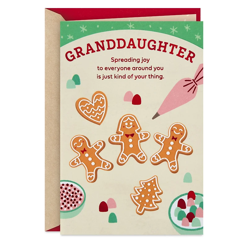 You Spread Joy to Everyone Christmas Card for Granddaughter for only USD 4.99 | Hallmark