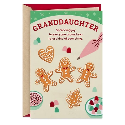 You Spread Joy to Everyone Christmas Card for Granddaughter for only USD 4.99 | Hallmark
