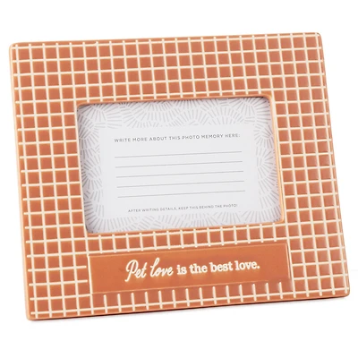 Pet Love Is the Best Love Picture Frame, 4x6 for only USD 26.99 | Hallmark