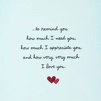 Just a Little Love Note Love Card for only USD 5.99 | Hallmark