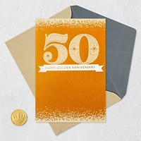 Happy Golden Anniversary 50th Anniversary Card for only USD 5.99 | Hallmark