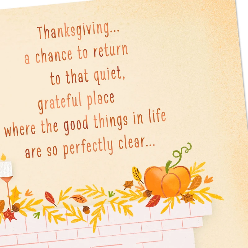 A Quiet, Grateful Place of Blessing Thanksgiving Card for only USD 2.00 | Hallmark
