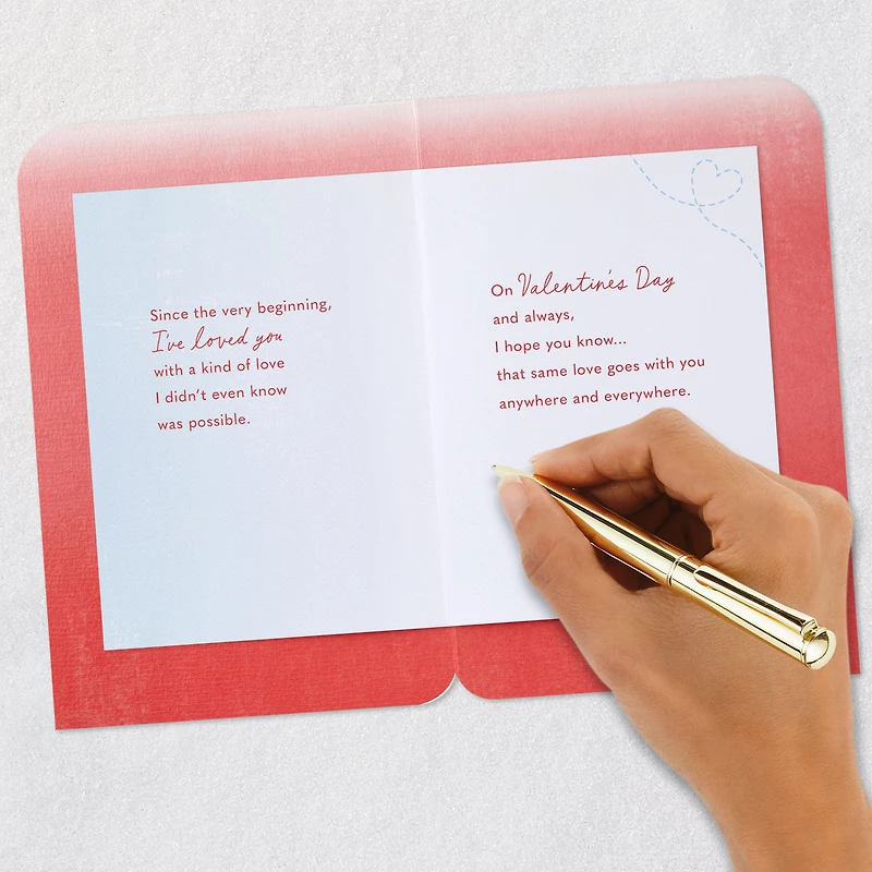 My Love Goes With You Valentine's Day Card From Mom for only USD 6.99 | Hallmark