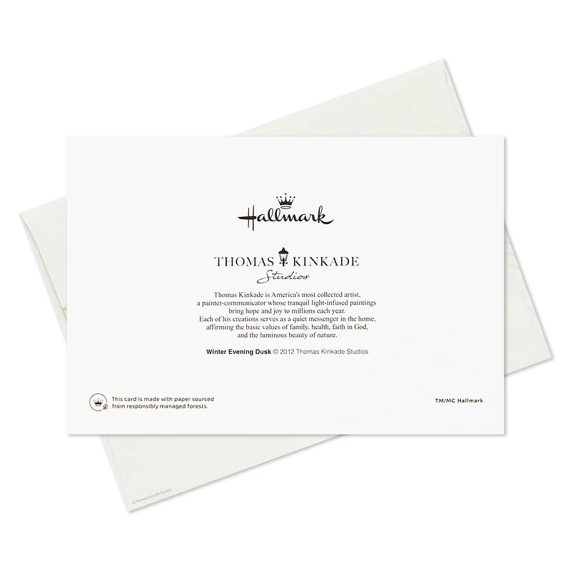 Thomas Kinkade Winter Evening Boxed Christmas Cards, Pack of 16 for only USD 17.49 | Hallmark