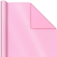 Pink/Mini Dots Reversible Wrapping Paper Roll, 20 sq. ft. for only USD 4.99 | Hallmark