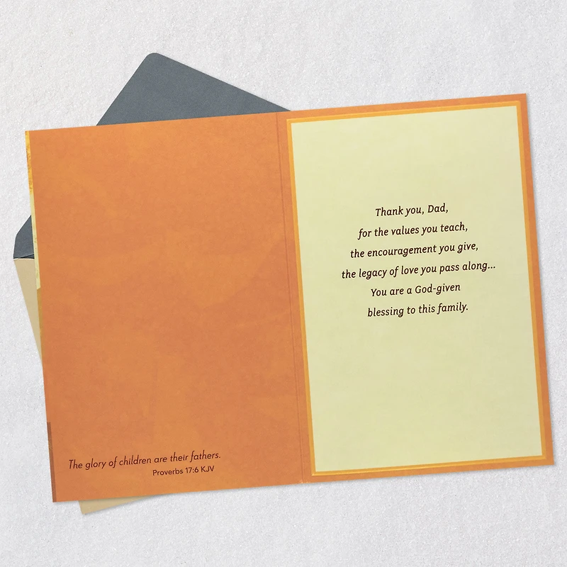 You Are a God-Given Blessing Religious Father's Day Card for Dad for only USD 5.59 | Hallmark