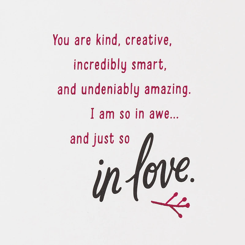 You're Undeniably Amazing Valentine's Day Card for Wife for only USD 7.99 | Hallmark