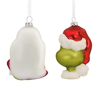 Dr. Seuss's How the Grinch Stole Christmas!™ Blown Glass Hallmark Ornaments, Set of 2 for only USD 21.99 | Hallmark
