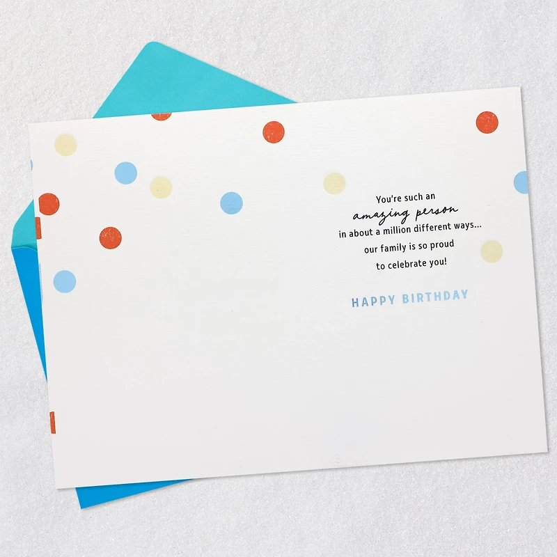 You're Amazing In a Million Ways Birthday Card for Grandson for only USD 5.59 | Hallmark