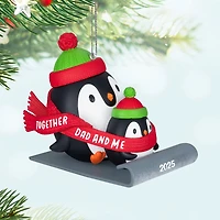 Dad & Me Penguins Sledding 2025 Ornament for only USD 19.99 | Hallmark