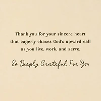 So Deeply Grateful for You Clergy Appreciation Card for Pastor for only USD 4.59 | Hallmark