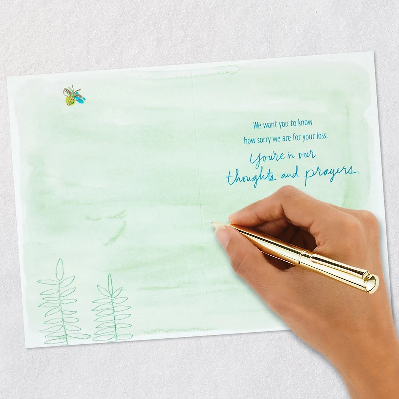 You're in Our Thoughts and Prayers Sympathy Card From Us for only USD 4.99 | Hallmark