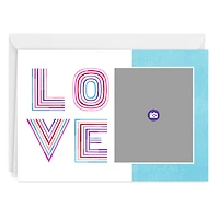 Personalized Rainbow Lettering Love Photo Card for only USD 4.99 | Hallmark
