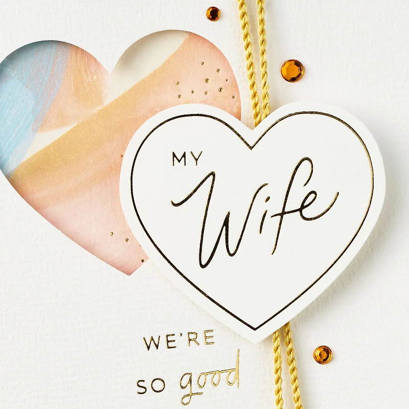 We're So Good Together Romantic Anniversary Card for Wife for only USD 8.99 | Hallmark