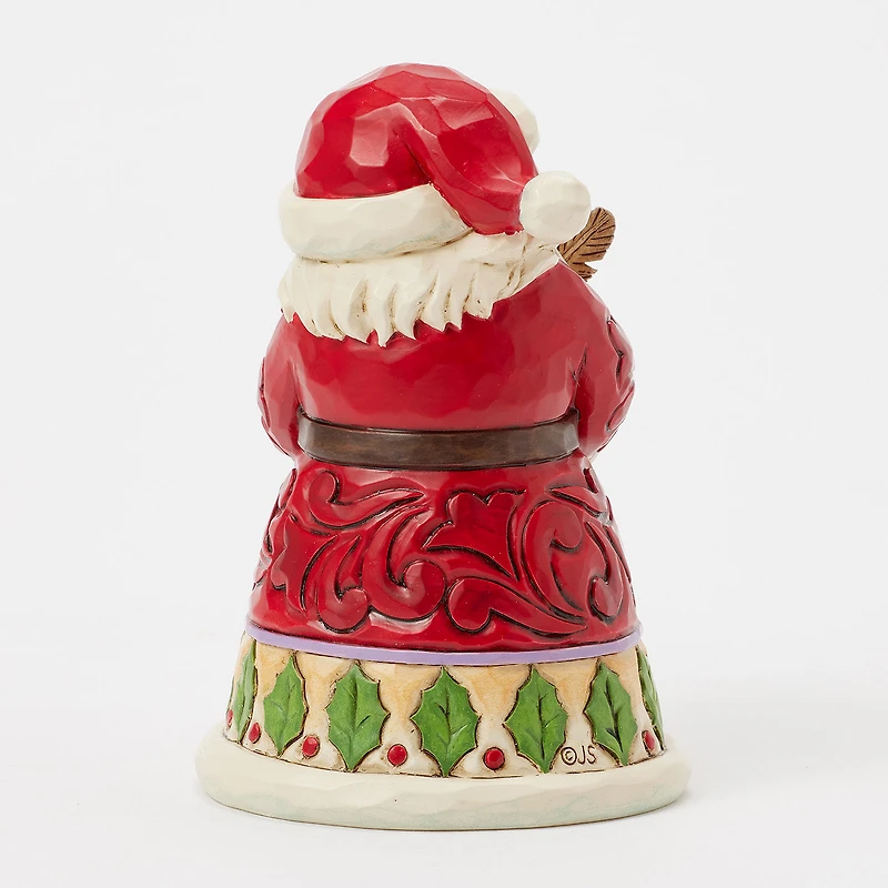 Jim Shore Heartwood Creek Santa With List Mini Figurine, 3.86" for only USD 27.99 | Hallmark