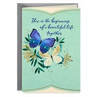 The Beginning of a Beautiful Life Together Wedding Card for only USD 4.99 | Hallmark