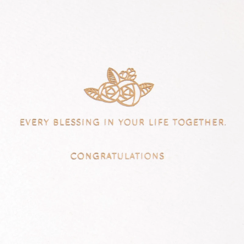 Every Happiness and Blessing Wedding Card for Couple for only USD 8.59 | Hallmark