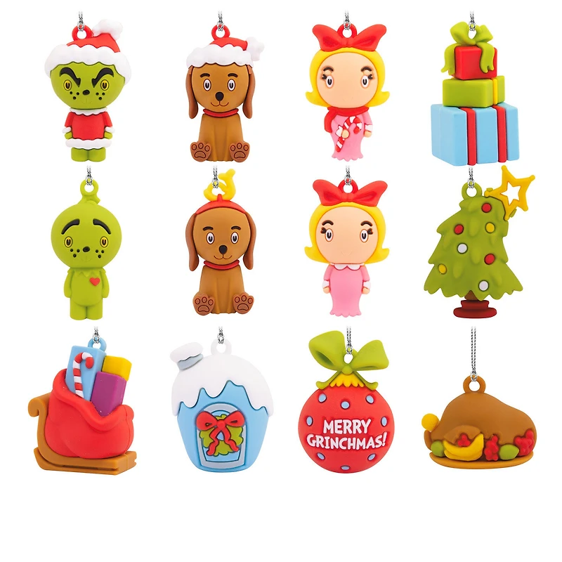 Dr. Seuss's How the Grinch Stole Christmas!™ Hallmark Countdown Calendar Paper Tree Set With 12 Mini Ornaments for only USD 34.99 | Hallmark