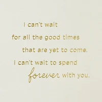 We've Only Just Begun 1st Anniversary Card for only USD 4.99 | Hallmark