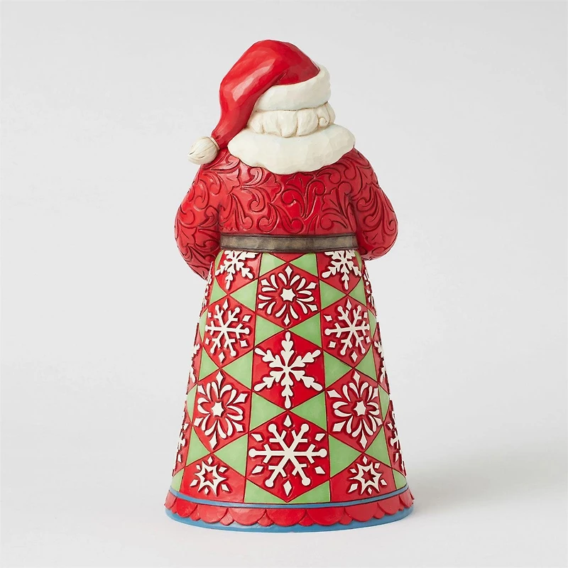 Jim Shore Heartwood Creek Santa Holding Snow Globe Figurine, 10.6" for only USD 89.99 | Hallmark